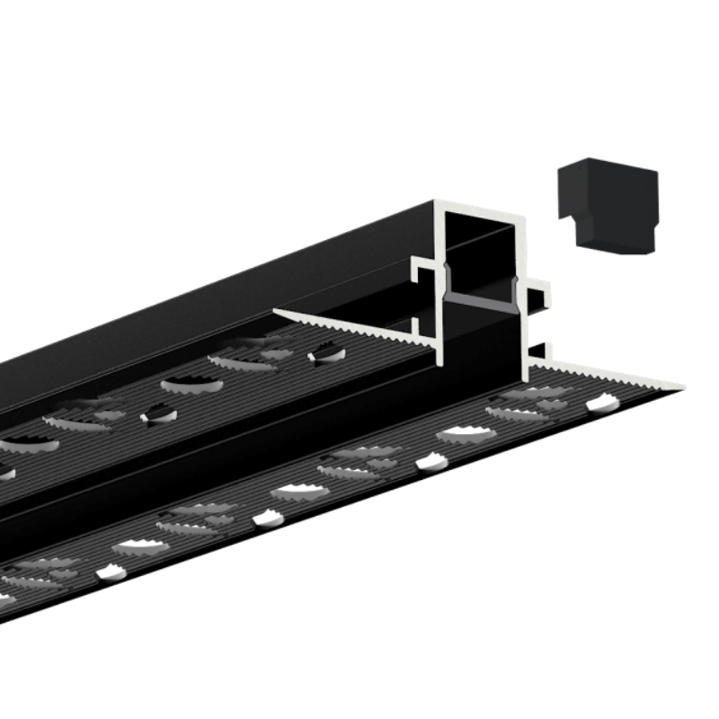 Anti-Glare Plaster-In Drywall LED Strip Channel For 10mm Tape Anti-Glare Plaster-In Drywall LED Strip Channel For 10mm Tape